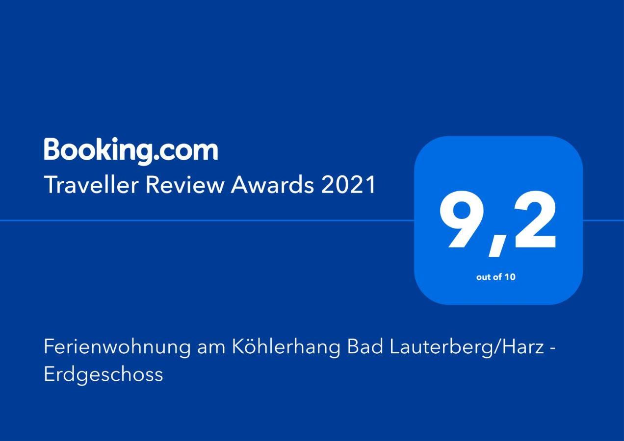 Ferienwohnungen Am Koehlerhang Bad Lauterberg Im Harz Exterior photo